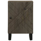 Bathroom Cabinet Black Solid mango wood, engineered wood, metal