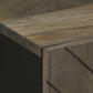 Bathroom Cabinet Black Solid mango wood, engineered wood, metal