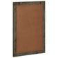 Bathroom Mirror Grey Solid mango wood Medium Durable