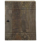 Bathroom Wall Cabinet Black Solid Mango Wood