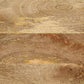 Bathroom Sink Cabinet Black Solid Mango Wood Medium