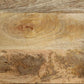Bathroom Cabinet Mango natural with white paint