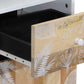 Bathroom Cabinet Mango natural with white paint