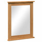 Mirror with Mirror Honey Brown 55.5 x 5 x 70 cm Solid pine wood
