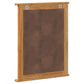 Mirror with Mirror Honey Brown 55.5 x 5 x 70 cm Solid pine wood