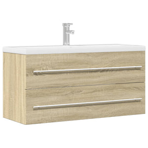 Sink Cabinet Sonoma Oak Engineered Wood Medium