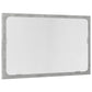 Bathroom Furniture Set Concrete gray Engineered wood, glass