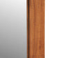 Wall Mirror Honey Glass, Solid Acacia Wood Medium Mirror