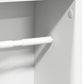 Bathroom Cabinet White Engineered wood Slim Bathroom Cabinet