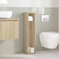 Bathroom Cabinet Sonoma oak Engineered wood Slim Bathroom Cabinet