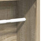 Bathroom Cabinet Sonoma oak Engineered wood Slim Bathroom Cabinet