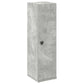 Bathroom Cabinet Concrete Grey Engineered Wood Slim