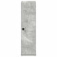 Bathroom Cabinet Concrete Grey Engineered Wood Slim