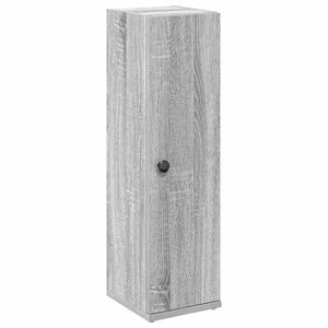 Bathroom Cabinet Gray Sonoma Engineered wood 8.1 x 8.7 x 28.3 in