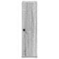 Bathroom Cabinet Gray Sonoma Engineered wood 8.1 x 8.7 x 28.3 in
