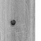 Bathroom Cabinet Gray Sonoma Engineered wood 8.1 x 8.7 x 28.3 in