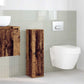 Bathroom Cabinet Old wood Engineered wood Slim Bathroom Cabinet
