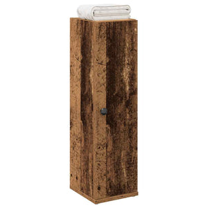 Bathroom Cabinet Old wood Engineered wood Slim Bathroom Cabinet