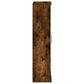 Bathroom Cabinet Smoked oak Engineered wood Slim Bathroom Cabinet