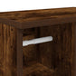 Bathroom Cabinet Smoked oak Engineered wood Slim Bathroom Cabinet
