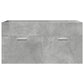 Bathroom Furniture Set Concrete grey Engineered wood