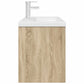 Bathroom Sink Cabinet Sonoma Oak and White