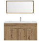 Bathroom Furniture Set Artisan Oak Engineered Wood Large