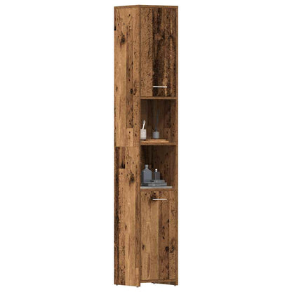 Bathroom Cabinet Old wood Engineered Wood 72.2 x 11.8 x 11.8 in