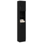 Bathroom Cabinet Black oak Engineered wood Tall Bathroom Cabinet