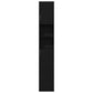 Bathroom Cabinet Black oak Engineered wood Tall Bathroom Cabinet