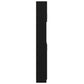 Bathroom Cabinet Black oak Engineered wood Tall Bathroom Cabinet