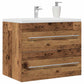 Bathroom Sink Cabinet Old wood Engineered wood Medium