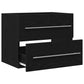 Bathroom Sink Cabinet Black Oak Engineered Wood Medium
