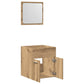 Bathroom Furniture Set Artisan Oak Engineered wood, glass Medium