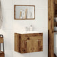 2 Piece Bathroom Furniture Set Old Wood Engineered Wood