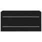 Bathroom Sink Cabinet Black Oak 39.4x15.2x18.9" Engineered Wood