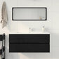 Sink Cabinet Black Oak Engineered Wood 39.4 in long Sink Cabinet