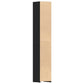 Bathroom Cabinet Black Oak Engineered Wood Tall Bathroom Cabinet