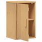 Bathroom Storage Cabinet 35x30x55 cm Solid Wood Pine