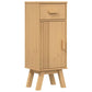 Bathroom Storage Cabinet 35x30x90 cm Solid Wood Pine