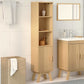 Bathroom Cabinet Brown 35x30x159 cm Solid Pine wood