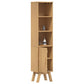 Bathroom Cabinet Brown 35x30x159 cm Solid Pine wood