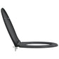 Quick Release Toilet Seat with Soft Close Duroplast Anthracite