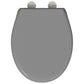 Quick Release Toilet Seat with Soft Close Duroplast Grey