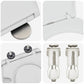 Quick Release Toilet Seat with Soft Close Duroplast White