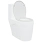 Quick Release Toilet Seat with Soft Close Duroplast White