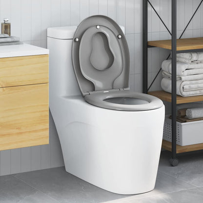 Family Toilet Seat with Child Seat Quick Release Duroplast