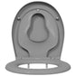 Family Toilet Seat with Child Seat Quick Release Duroplast