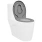 Family Toilet Seat with Child Seat Quick Release Duroplast