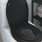 Family Toilet Seat with Child Seat Quick Release Duroplast